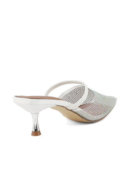 Party Wear Sling Back I47272-White