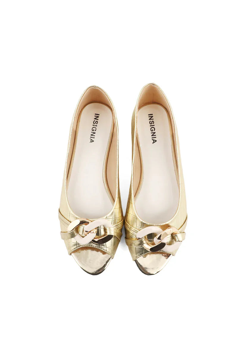 Formal Peep Toes I50209-Golden