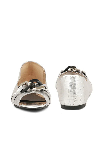 Formal Peep Toes I50209-Silver