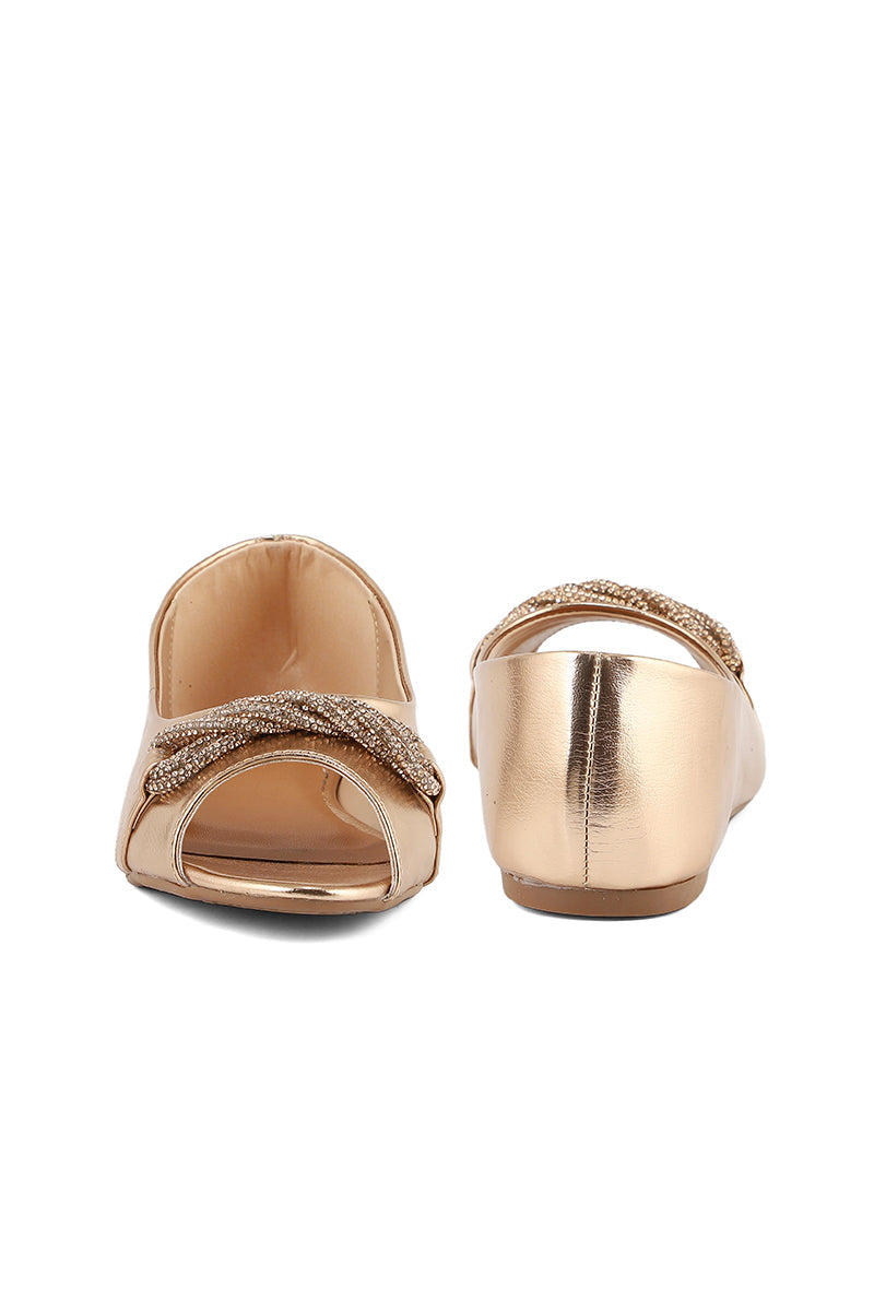 Formal Peep Toes I50212-Peach