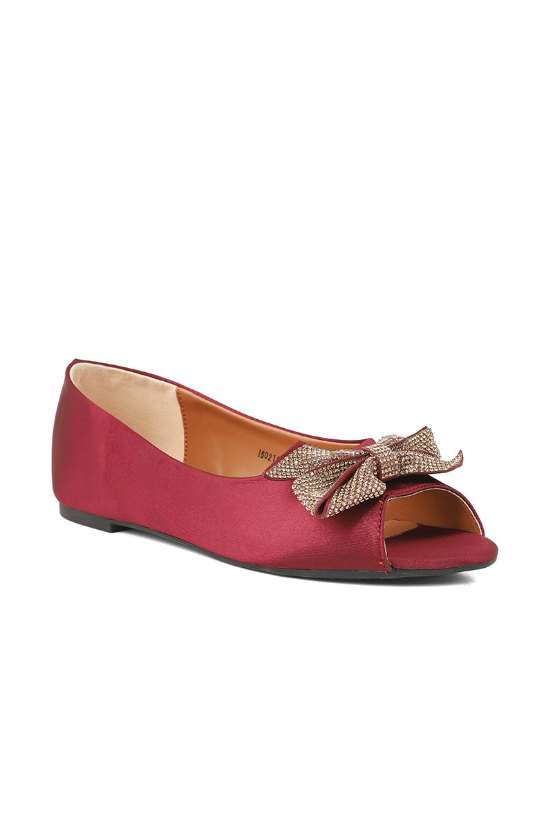 Formal Peep Toes I50214-Maroon