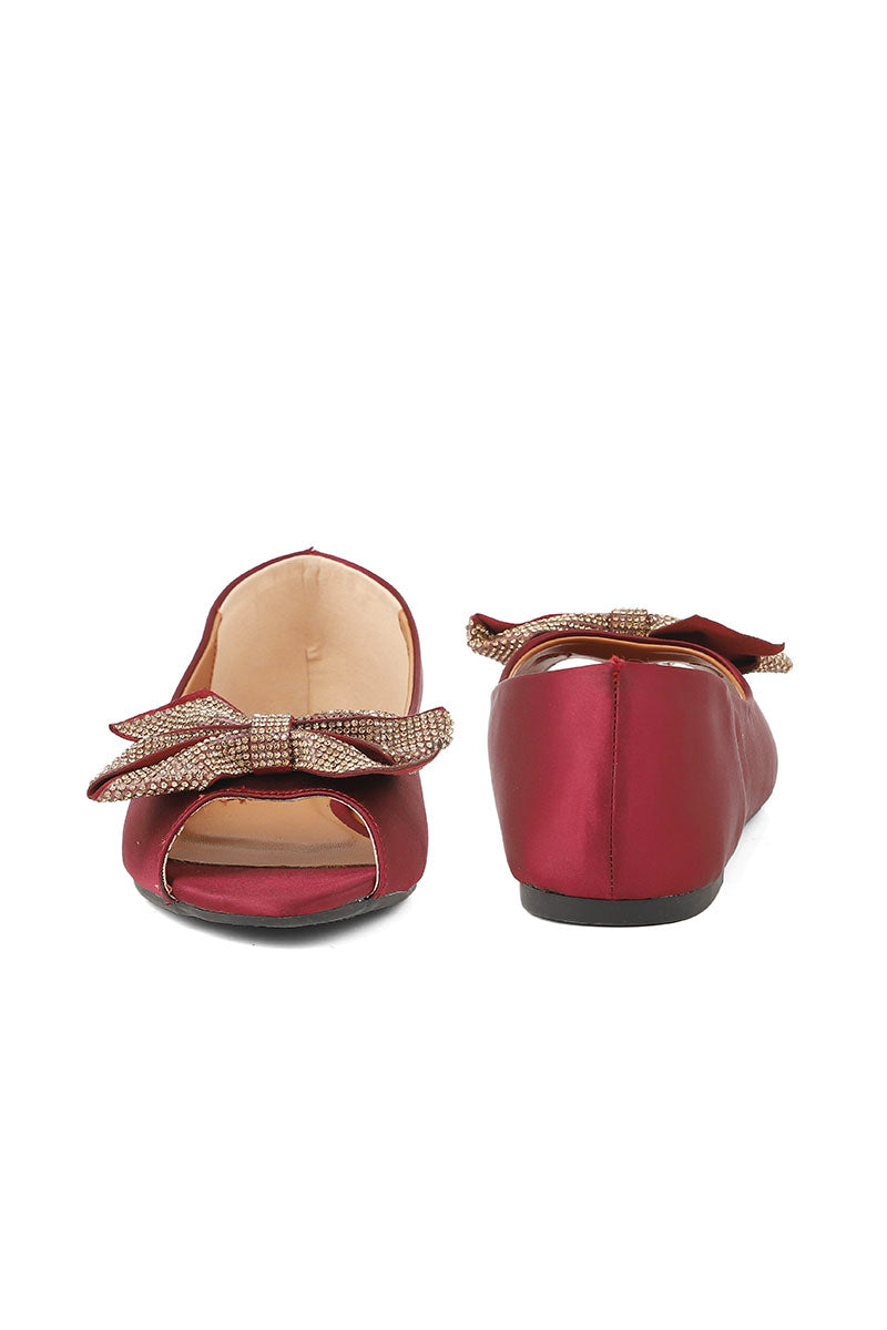 Formal Peep Toes I50214-Maroon