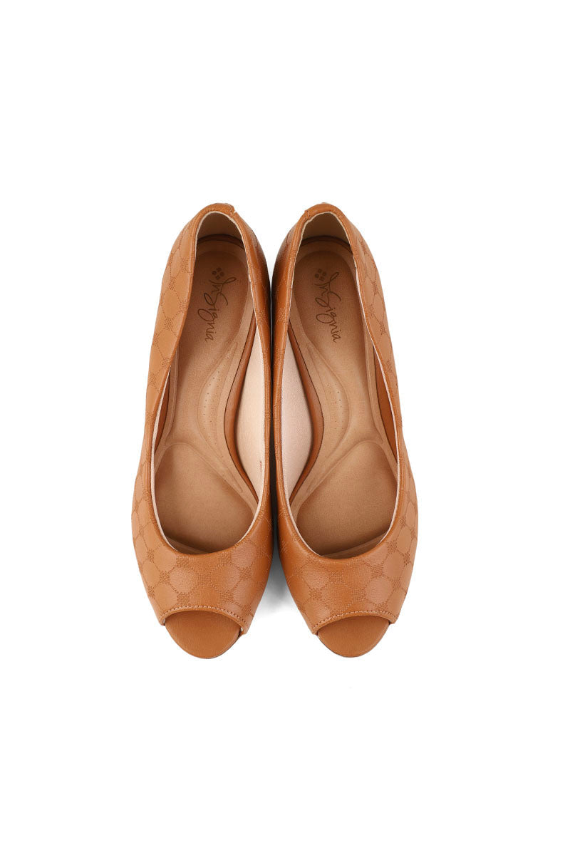Formal Peep Toes I50217-Camel
