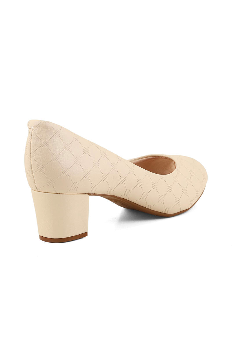 Formal Peep Toes I50217-Cream
