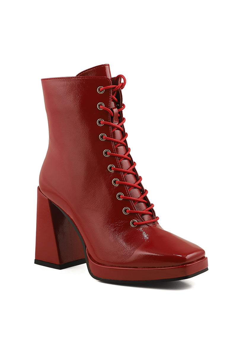 Formal Long Shoes I53086-Maroon