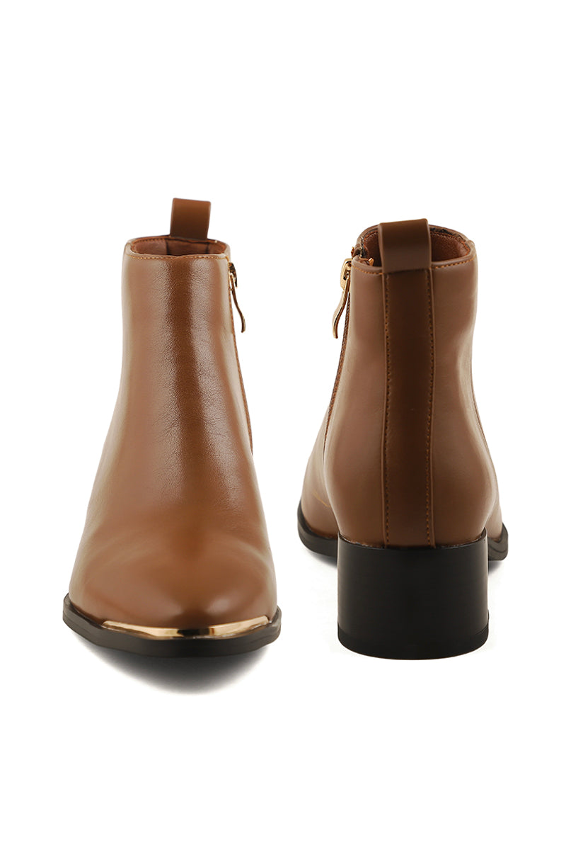 Formal Long Shoes I53088-Camel