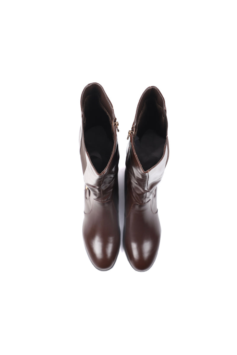 Formal Long Shoes I53090-Coffee