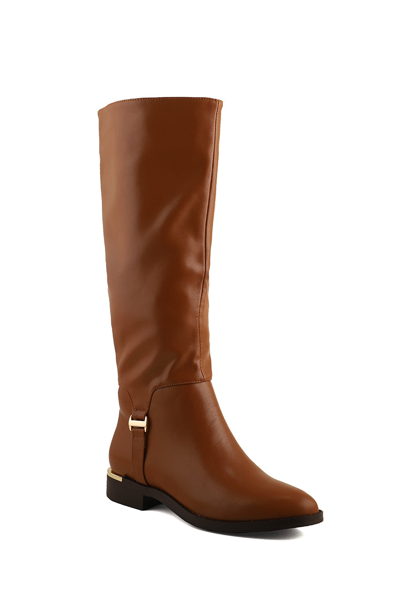 Formal Long Shoes I53091-Mustard