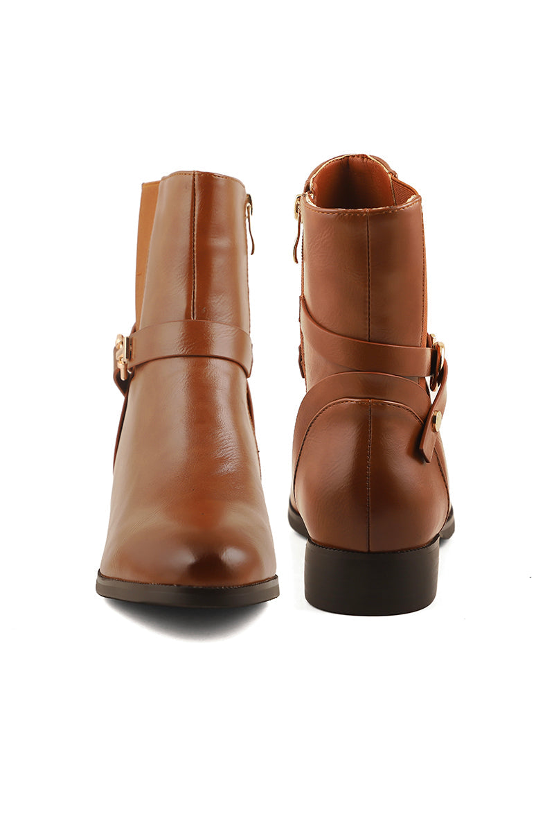 Formal Long Shoes I53094-Brown