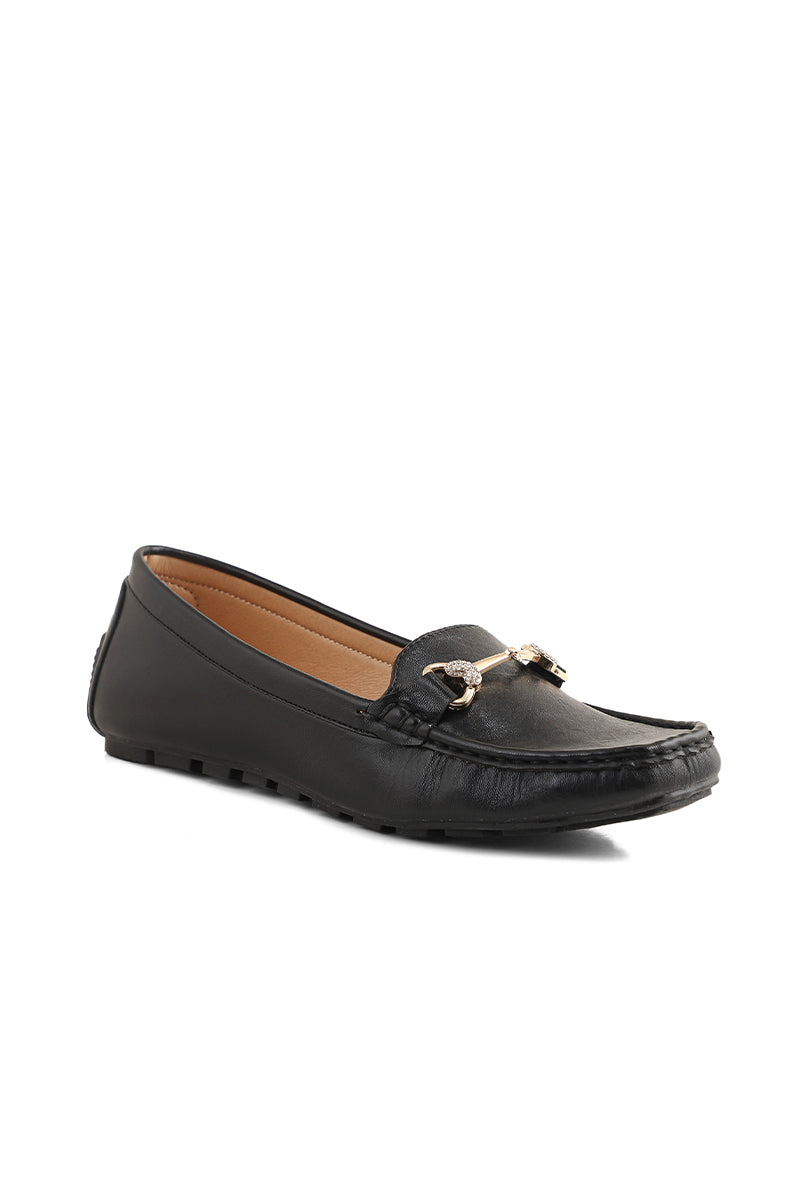 Casual Moccasin I60083-Black
