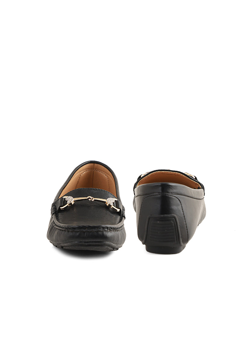 Casual Moccasin I60083-Black