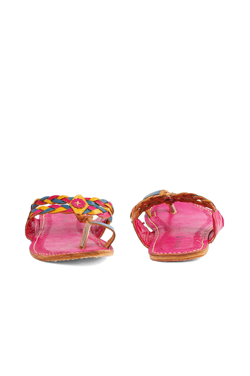 Ethnic Kolapuri I80052-Red