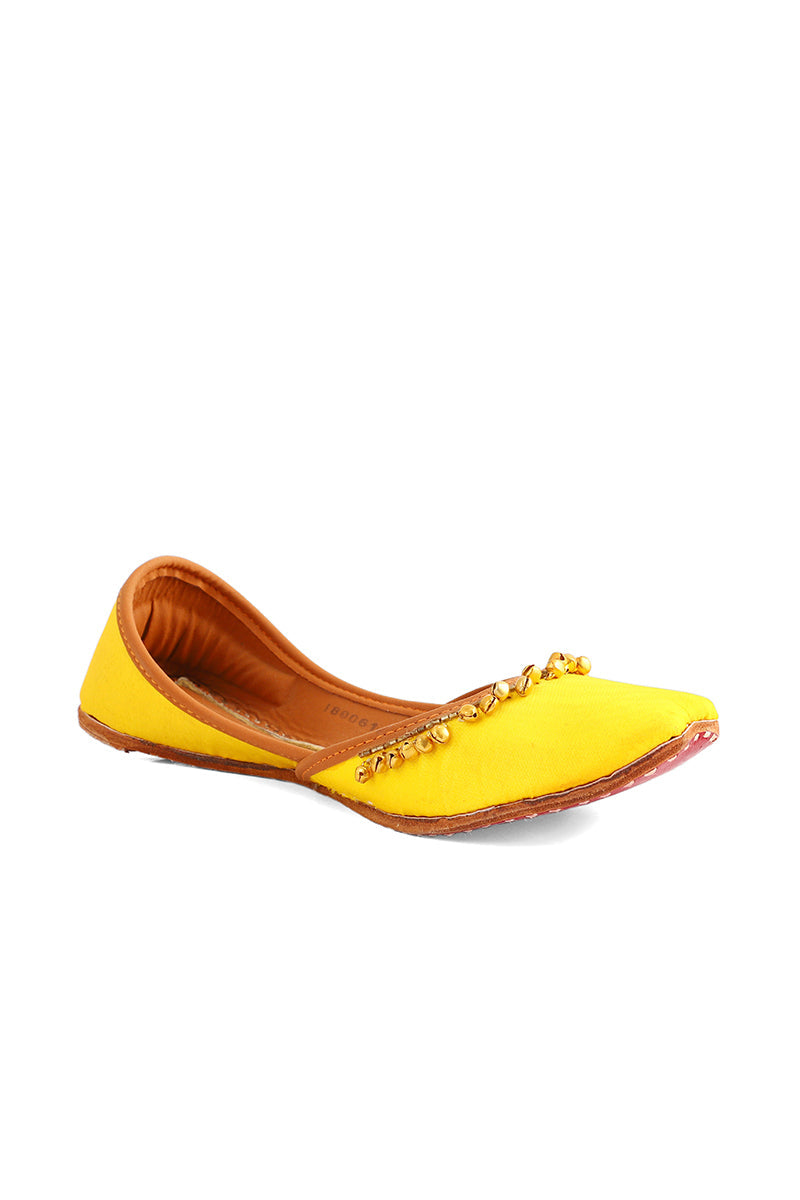 Ethnic Khussa I80061-Yellow