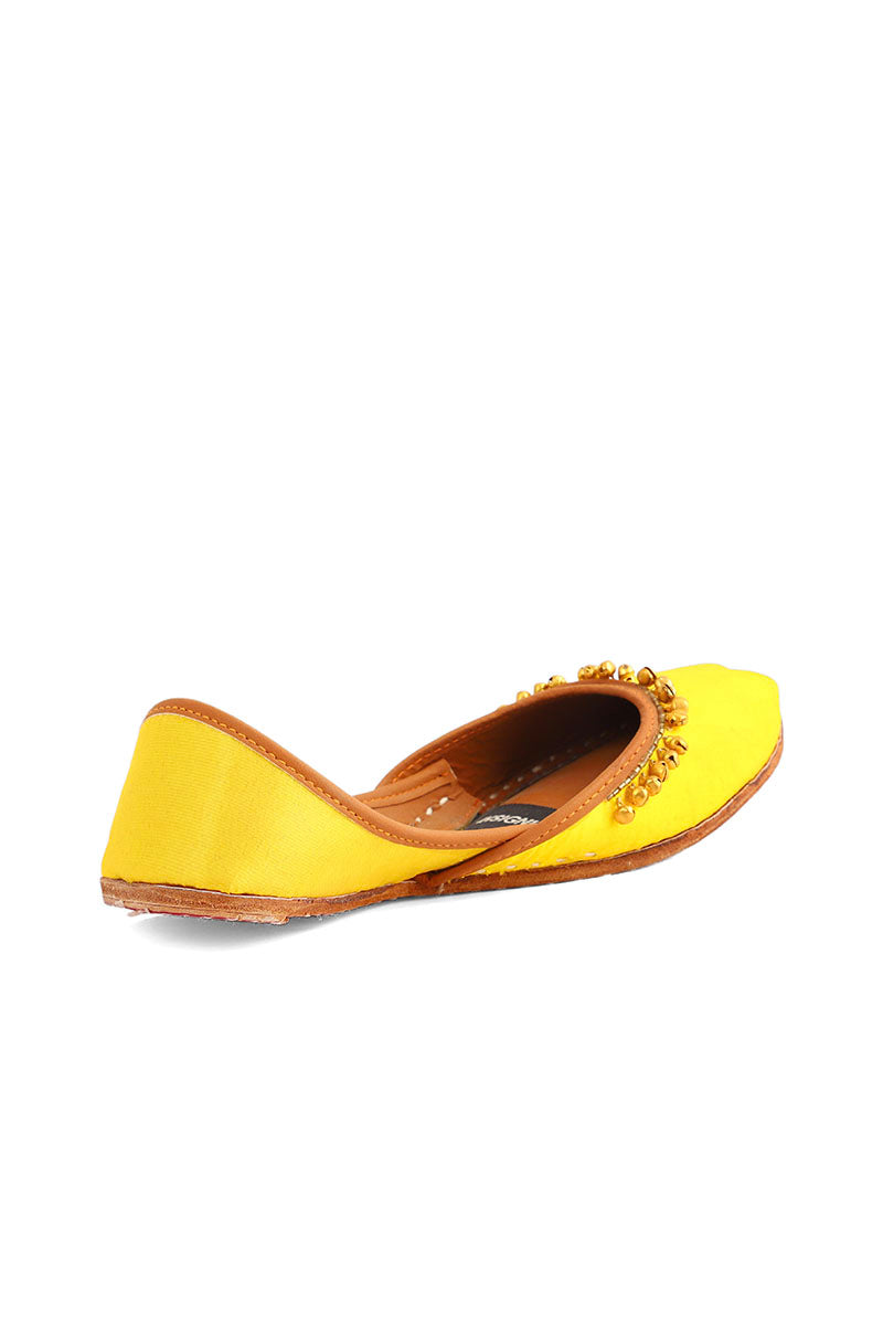 Ethnic Khussa I80061-Yellow