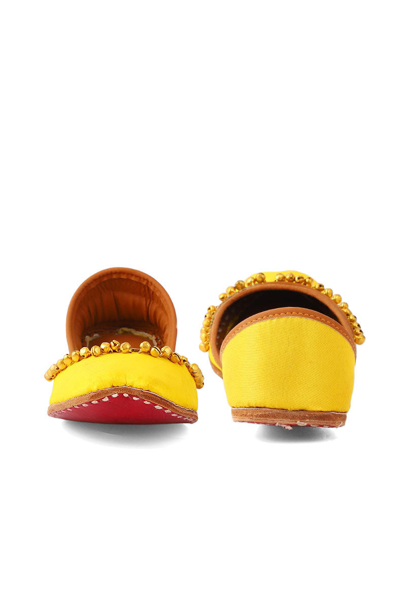 Ethnic Khussa I80061-Yellow