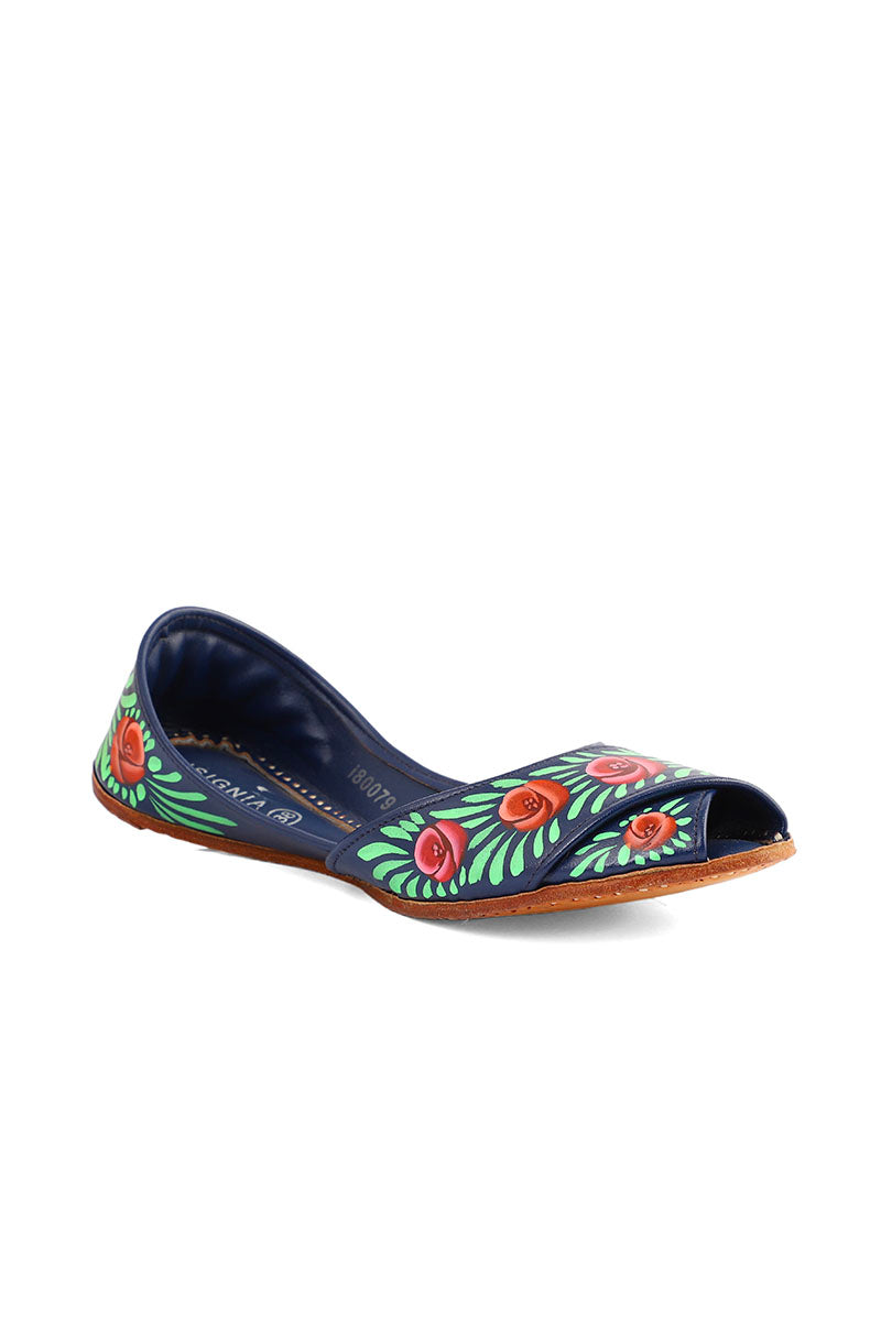 Ethnic Khussa I80079-Navy