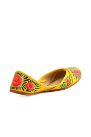 Ethnic Khussa I80079-Yellow