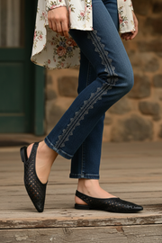 Casual Sling Back IC4007-Black