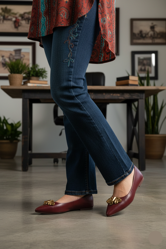 Formal Pumps IC6018-Maroon