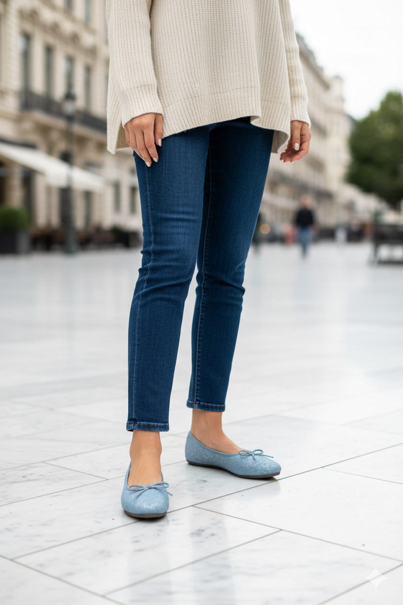 Casual Pumps IC6019-Blue