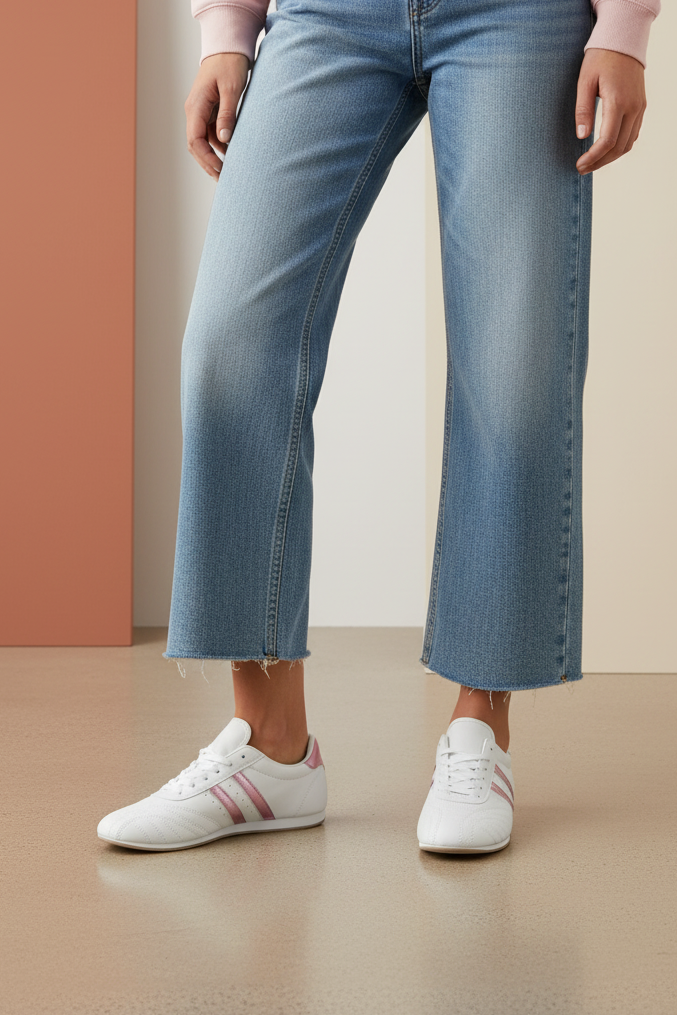 Casual Sneakers IC7537-White/Purp