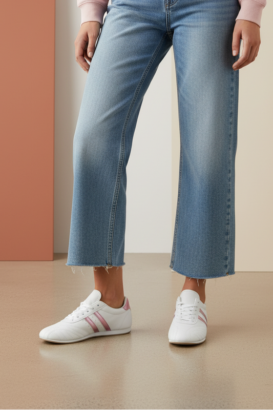 Casual Sneakers IC7537-White/Purp