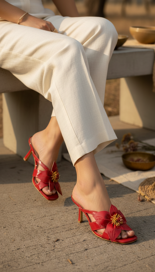 Formal Slip On IF0107-Red