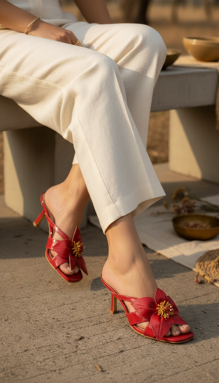 Formal Slip On IF0107-Red