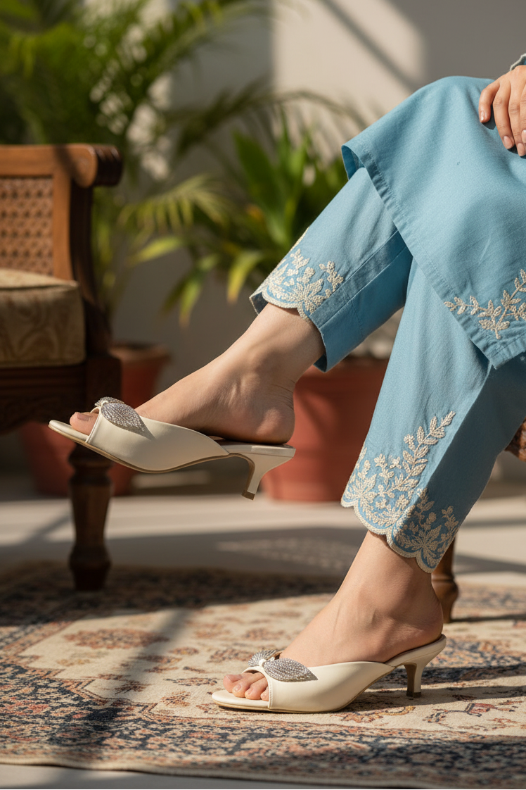 Formal Slip On IF0127-Ivory