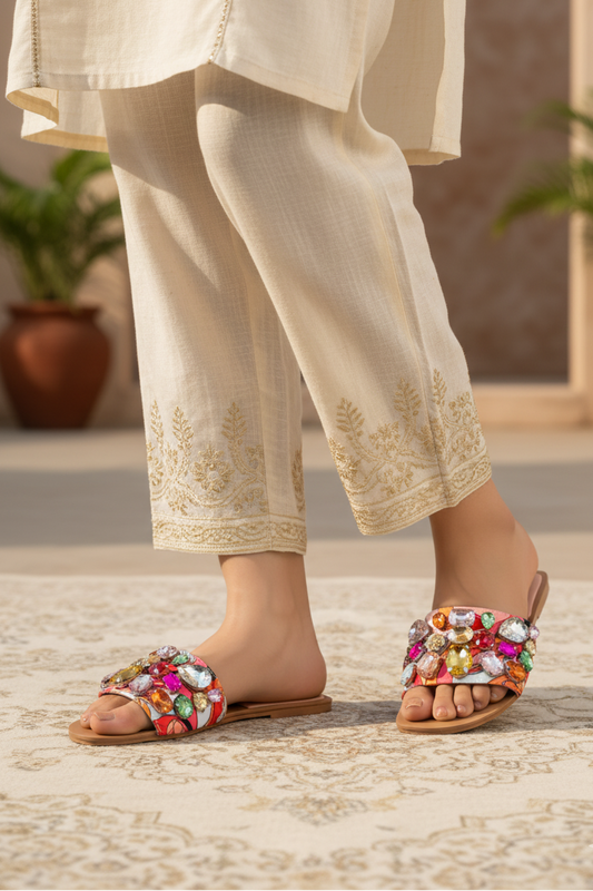 Formal Slip On IF0138-Peach