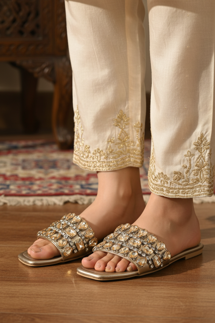 Formal Slip On IF0146-Golden