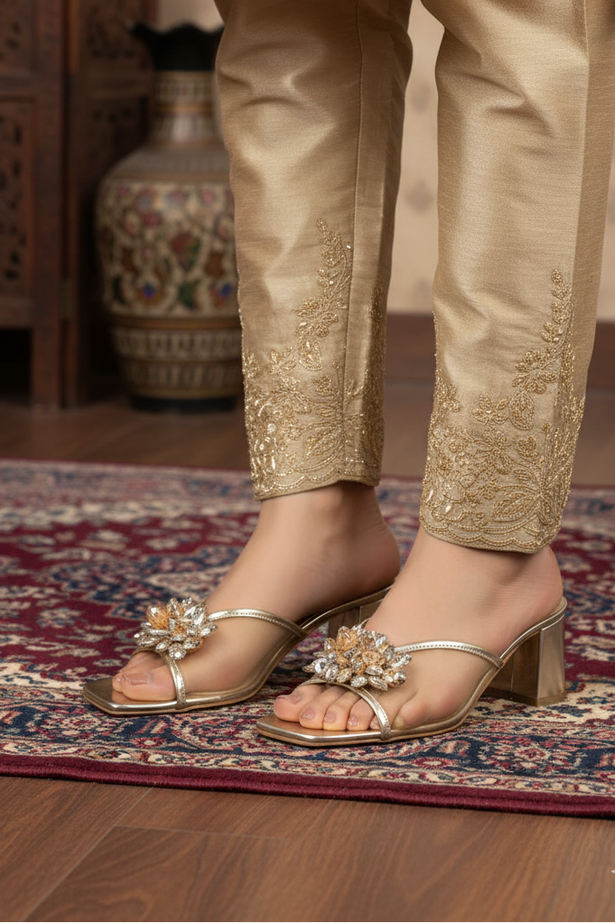 Formal Slip On IF0168-Gold