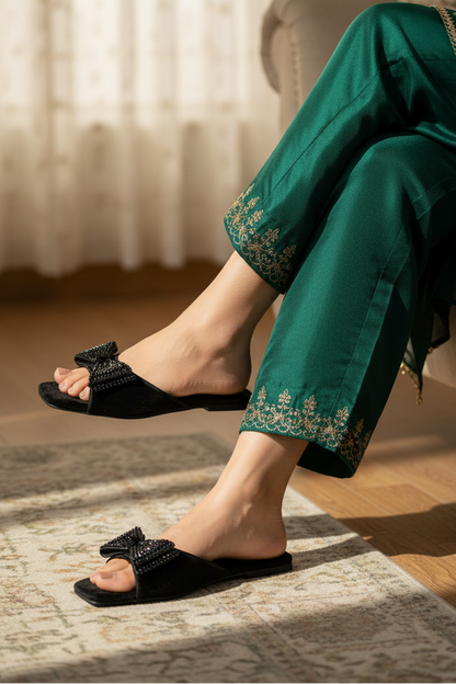 Formal Slip On IF0182-Black