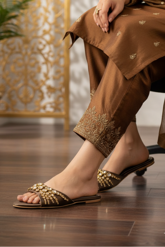 Formal Slip On IF0188-Golden