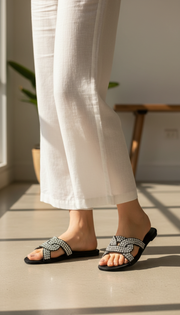 Formal Slip On IF0253-Black