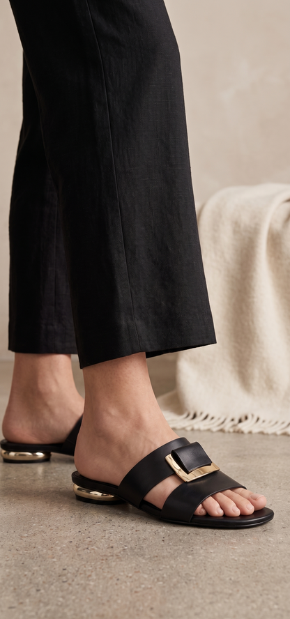 Formal Slip On IF0286-Black