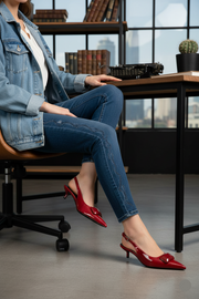 Formal Sling Back IF4036-Maroon