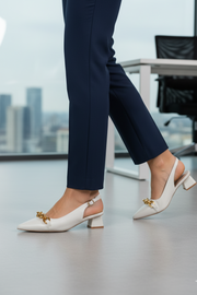 Formal Sling Back IF4040-Off White