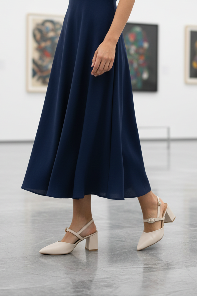 Casual Sling Back IF4060-Ivory