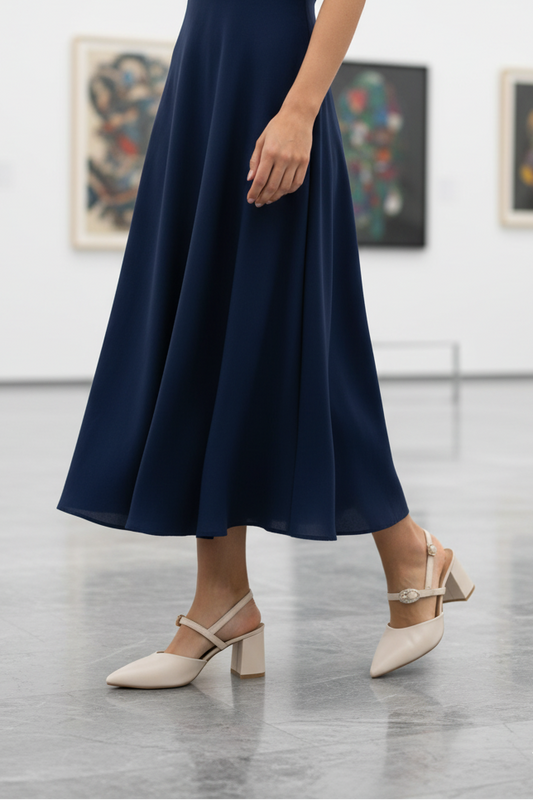 Casual Sling Back IF4060-Ivory