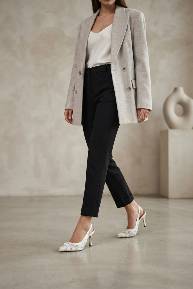 Formal Sling Back IF4084-White