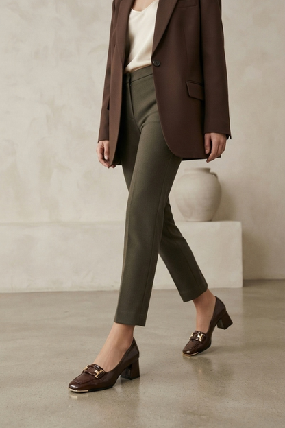 Formal Court Shoes IF5100-Coffee