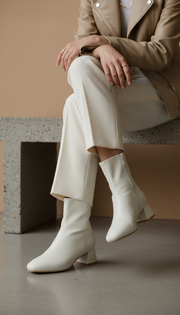 Formal Boots IF8011-Ivory