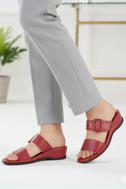 Comfort Slip On IK0027-Maroon