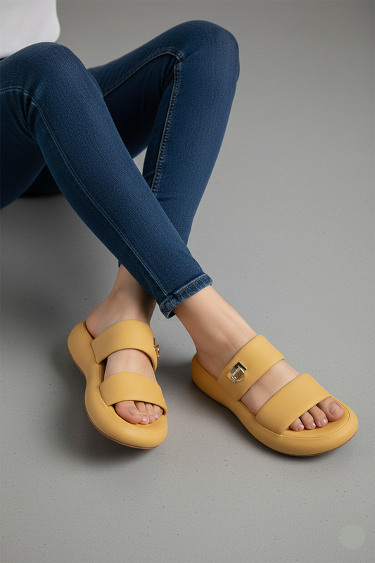 Comfort Slip On IK0050-Mustard
