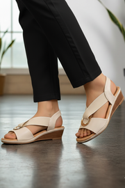 Comfort Sandal IK2015-Off White