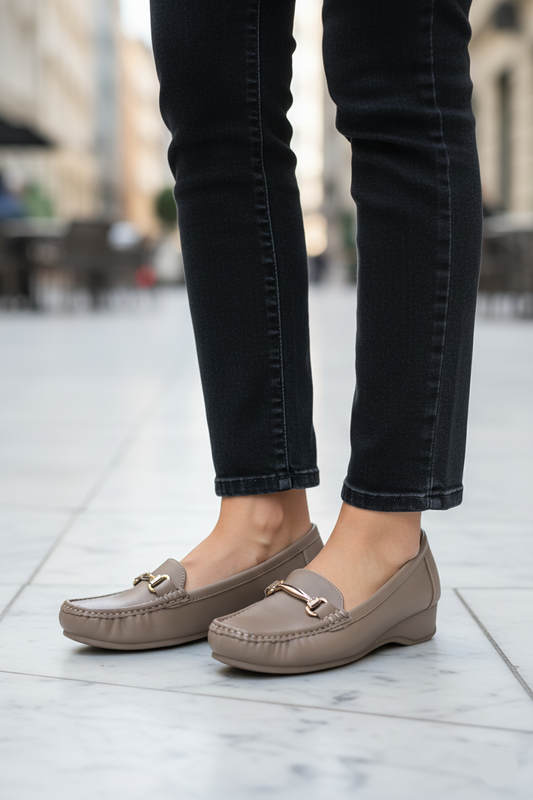 Comfort Moccasin IK7018-Beige