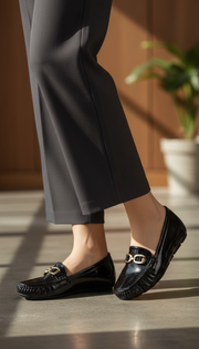 Formal Moccasin IK7034-Black