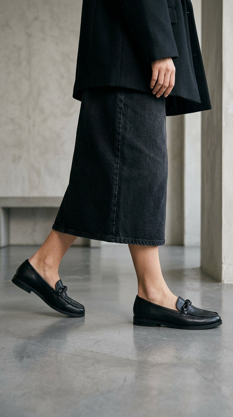 Comfort Moccasin IK7038-Black