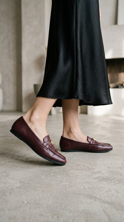 Comfort Moccasin IK7040-Burgundy